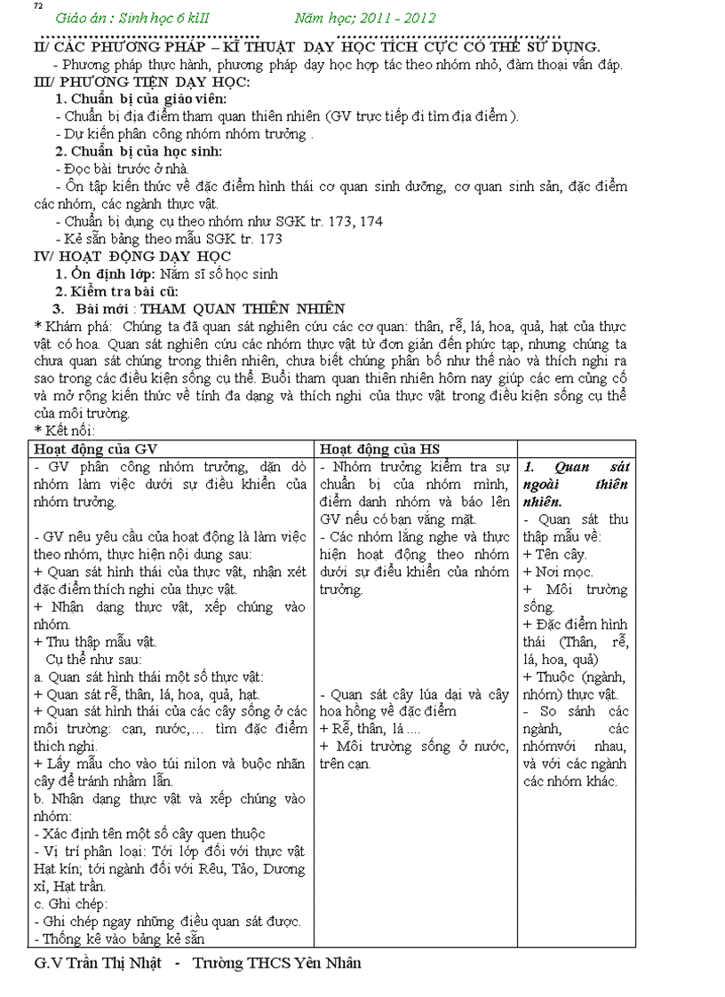 image for page G A sinh 6 k2 theo PPCT nam 2011 2012