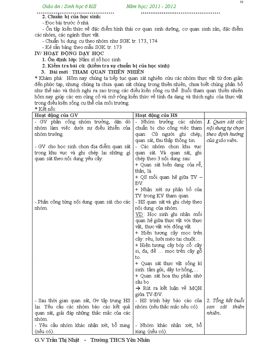 image for page G A sinh 6 k2 theo PPCT nam 2011 2012