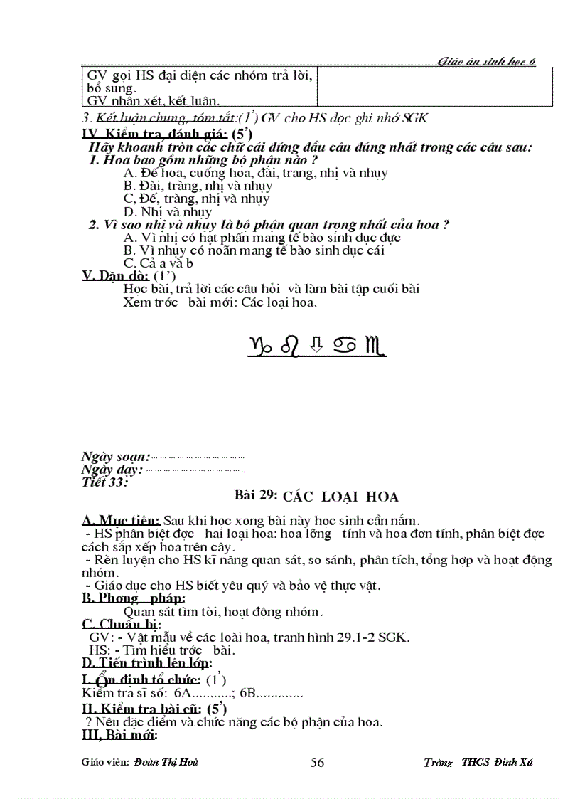 image for page GA sinh 6 kì 1