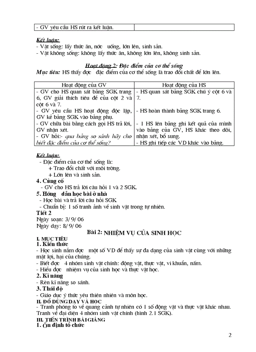image for page GA Sinh học 6 CN chi tiết 2009