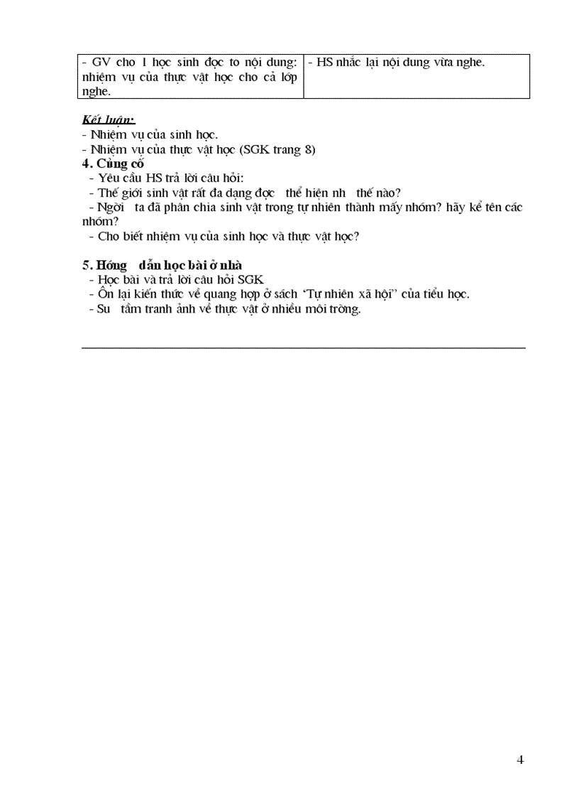 image for page GA Sinh học 6 CN chi tiết 2009