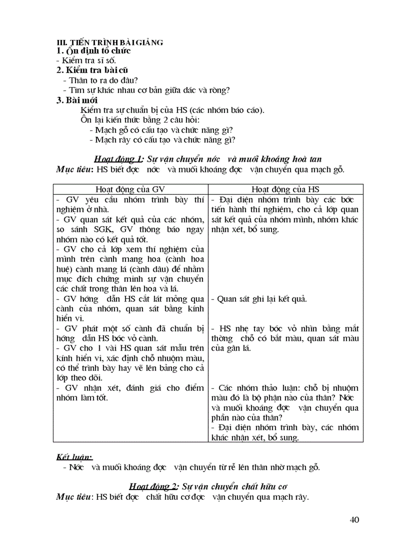 image for page GA Sinh học 6 CN chi tiết 2009