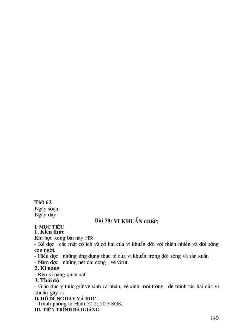 image for page GA Sinh học 6 CN chi tiết 2009