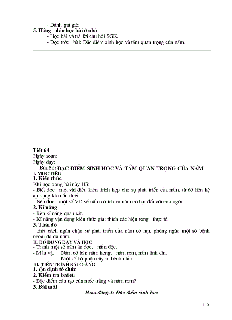 image for page GA Sinh học 6 CN chi tiết 2009