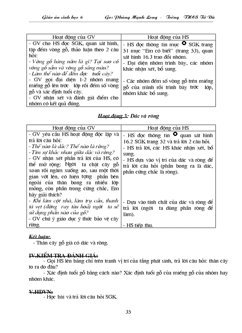 image for page Ga Sinh học 6 Soạn theo TKBG