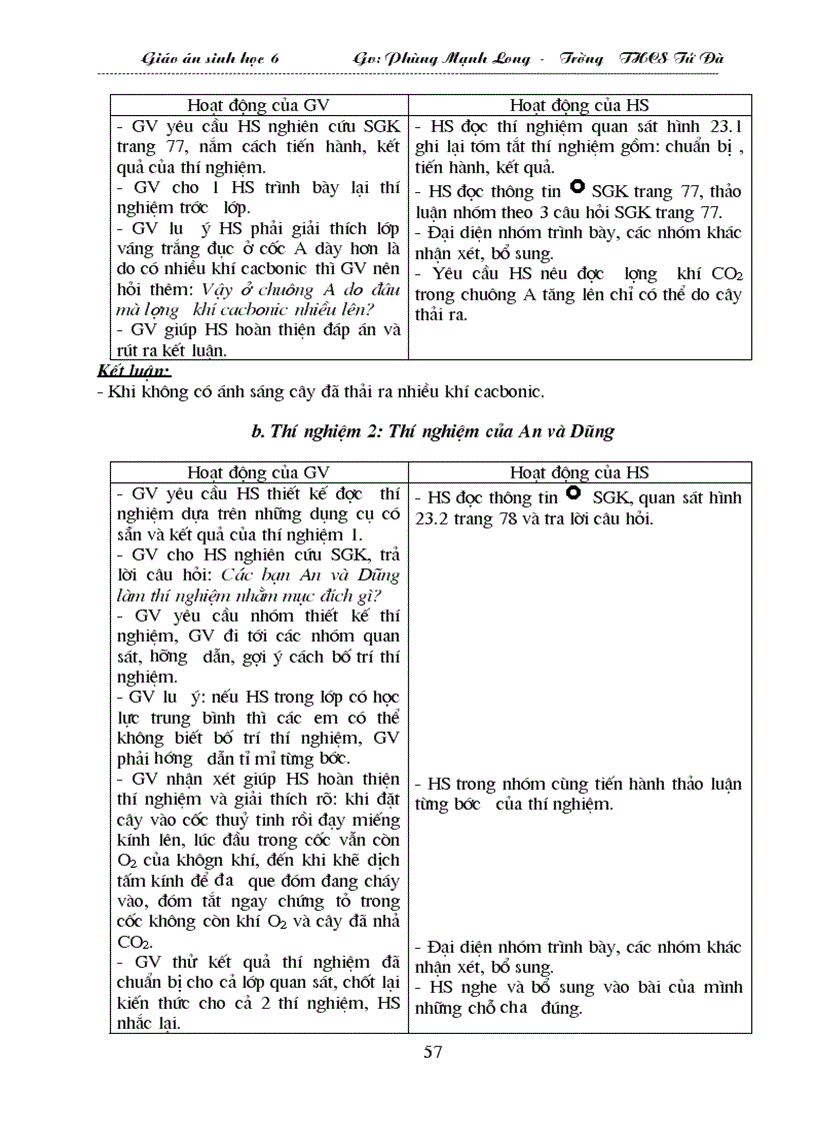 image for page Ga Sinh học 6 Soạn theo TKBG