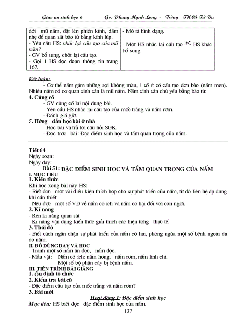 image for page Ga Sinh học 6 Soạn theo TKBG