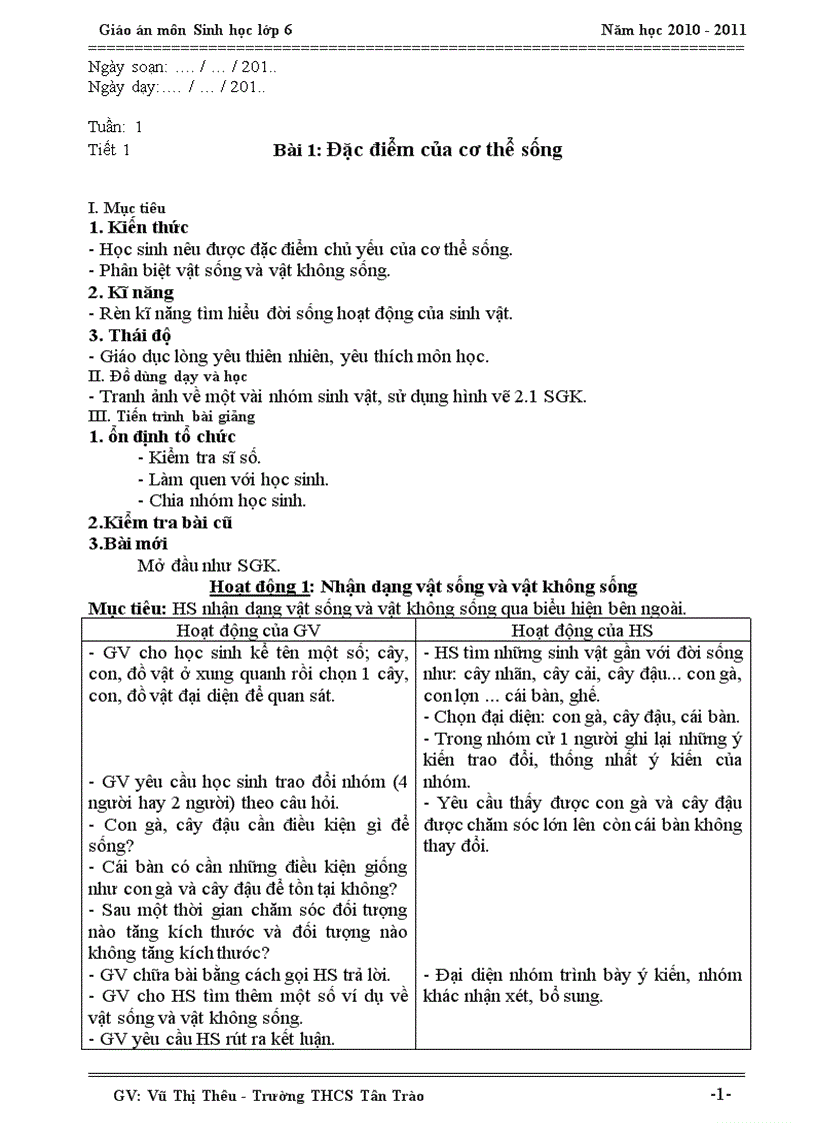 image for page GA SINHHOC 6 KY I 2010 2011 theo chuan kien thuc moi doc