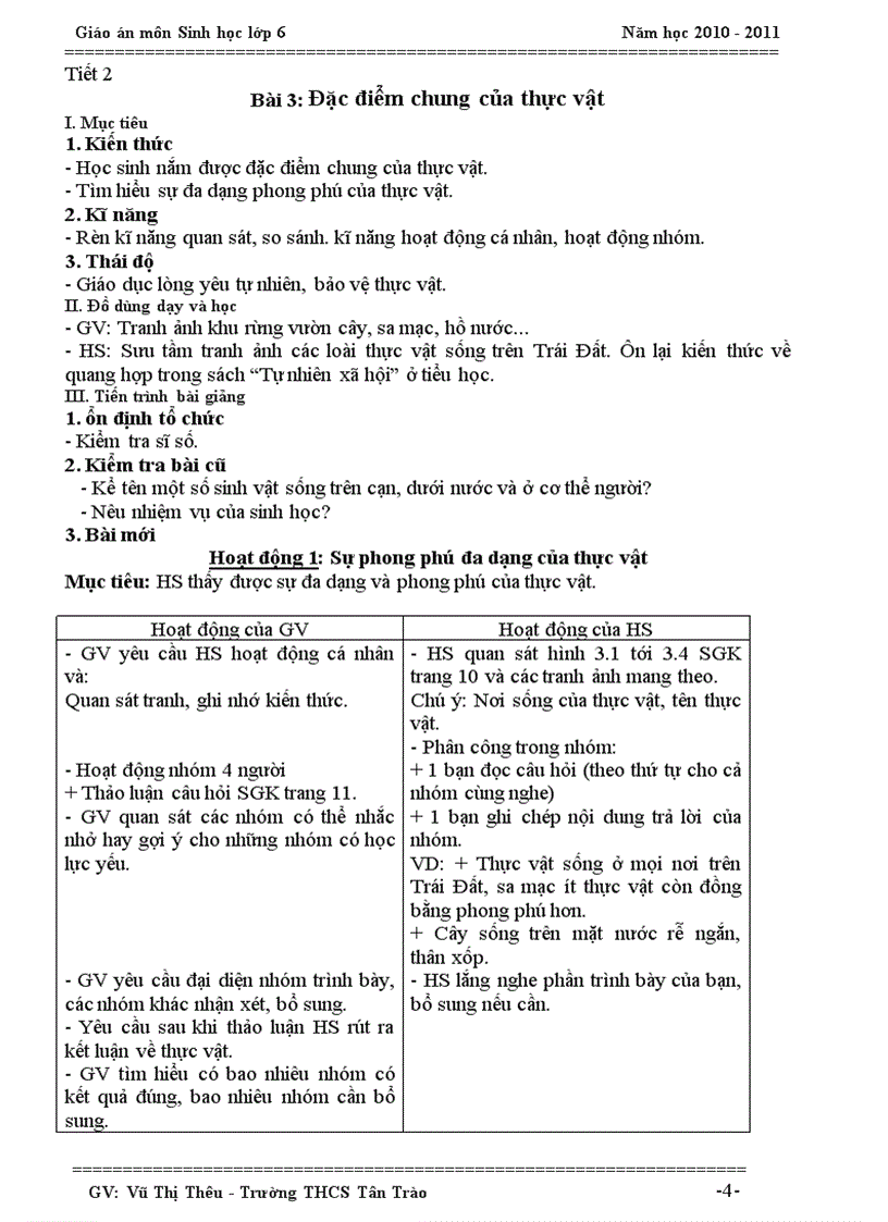 image for page GA SINHHOC 6 KY I 2010 2011 theo chuan kien thuc moi doc