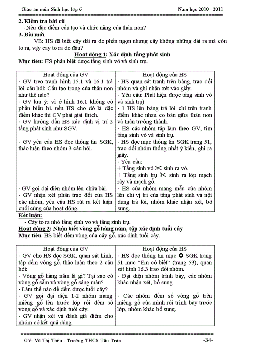 image for page GA SINHHOC 6 KY I 2010 2011 theo chuan kien thuc moi doc