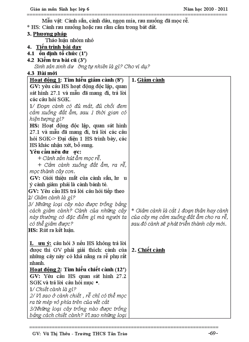 image for page GA SINHHOC 6 KY I 2010 2011 theo chuan kien thuc moi doc