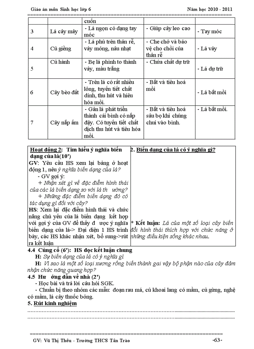 image for page GA SINHHOC 6 KY I NAM HOC 2010 2011 theo chuan kien thuc moi rar