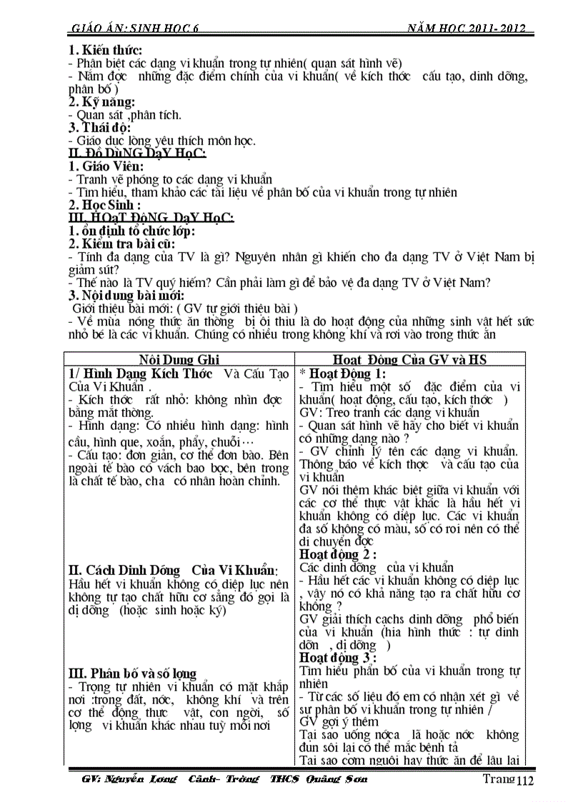 image for page GA Sinh học 6 2011 2012