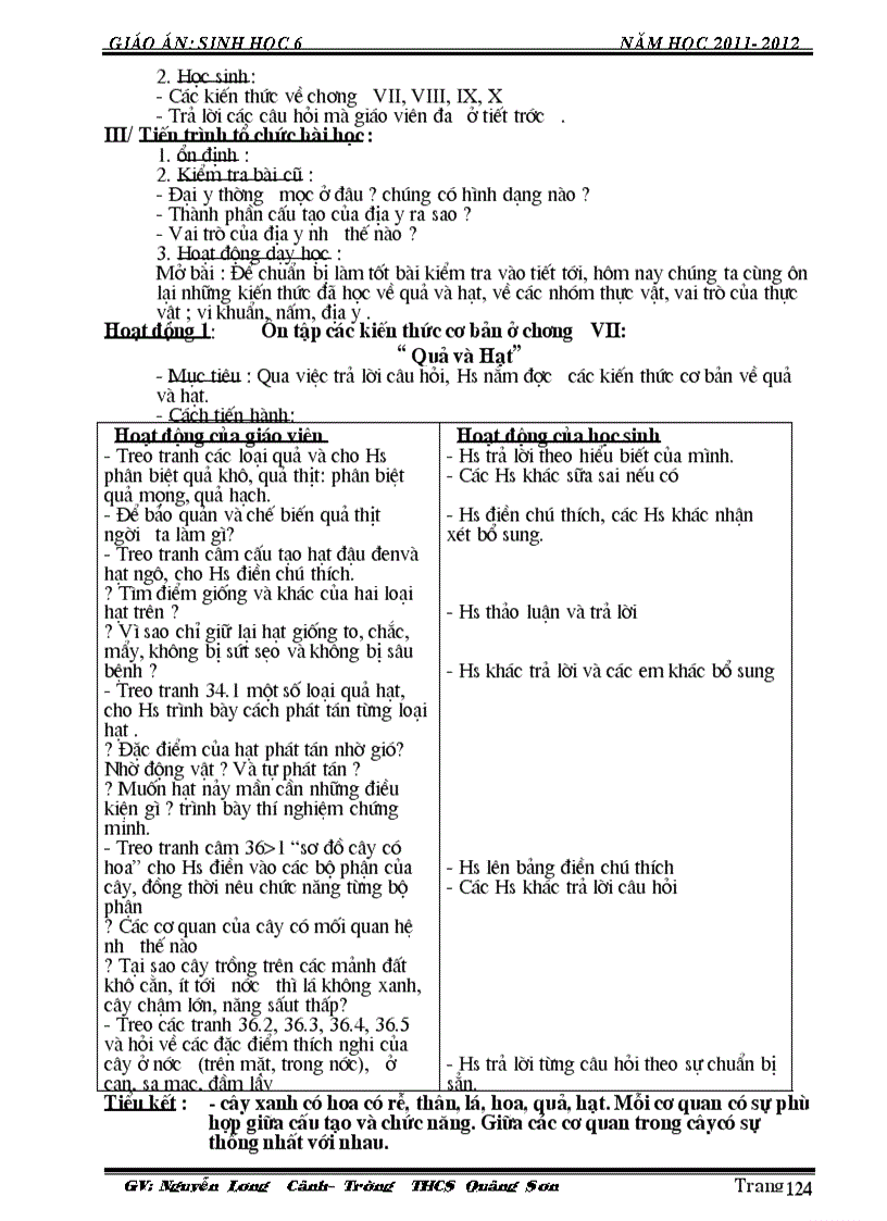 image for page GA Sinh học 6 2011 2012