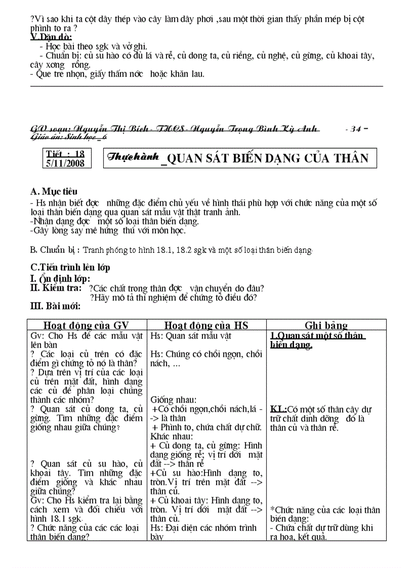 image for page GA Sinh Hoc 6 HK1