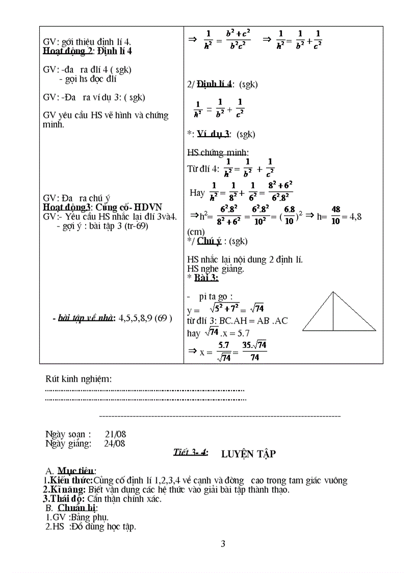 image for page Giáo án hình học 9