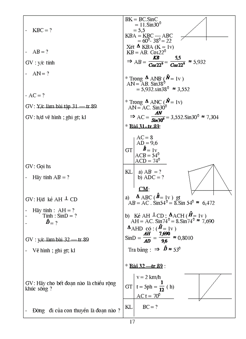 image for page Giáo án hình học 9