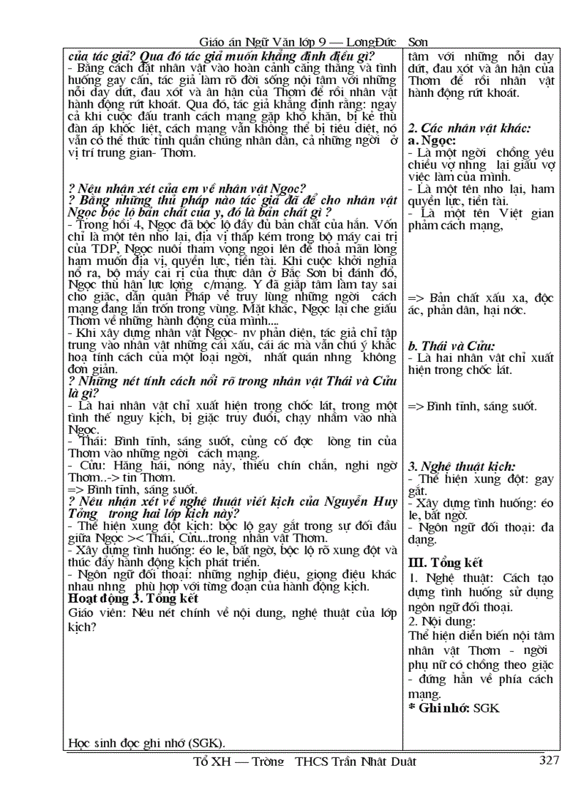 image for page Giao an ngu van 9