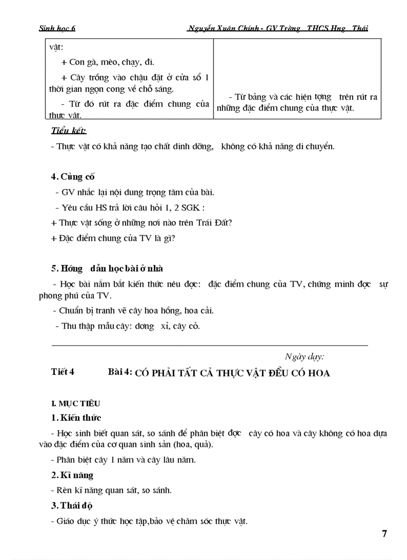 image for page Giáo án SH6 đầy đủ