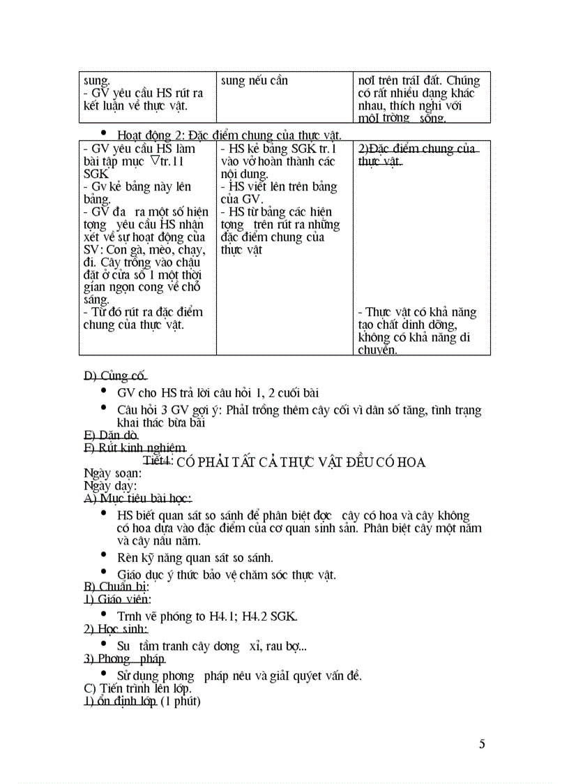 image for page Giáo án sin học 6