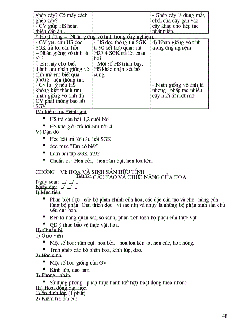 image for page Giáo án sin học 6