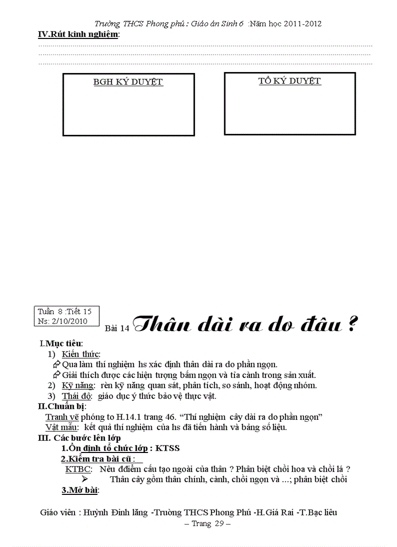 image for page Giáo án sinh 6 ba cột theo CKTKN