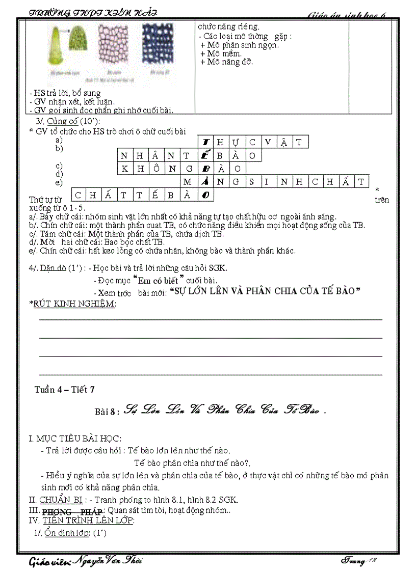 image for page Giao an sinh 6 ca nam chinh sua