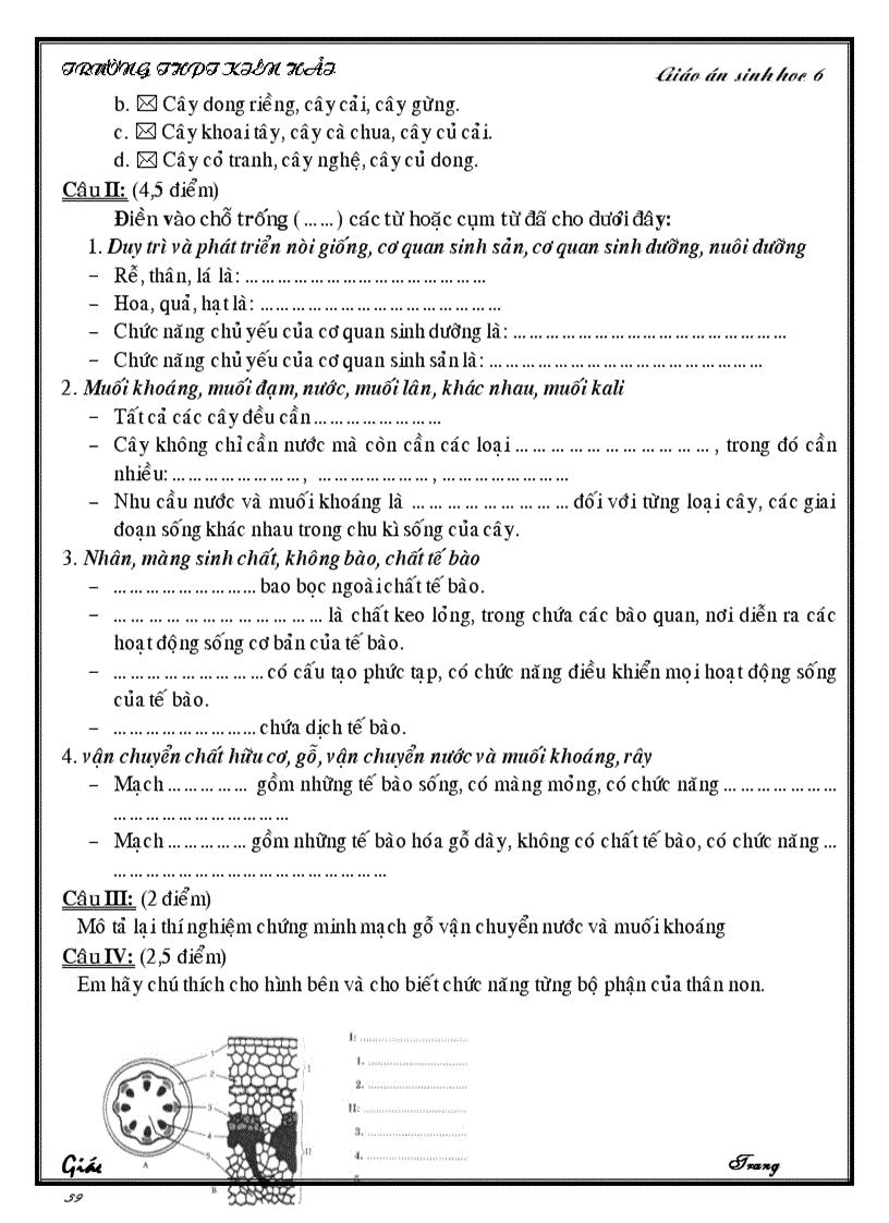 image for page Giao an sinh 6 ca nam chinh sua