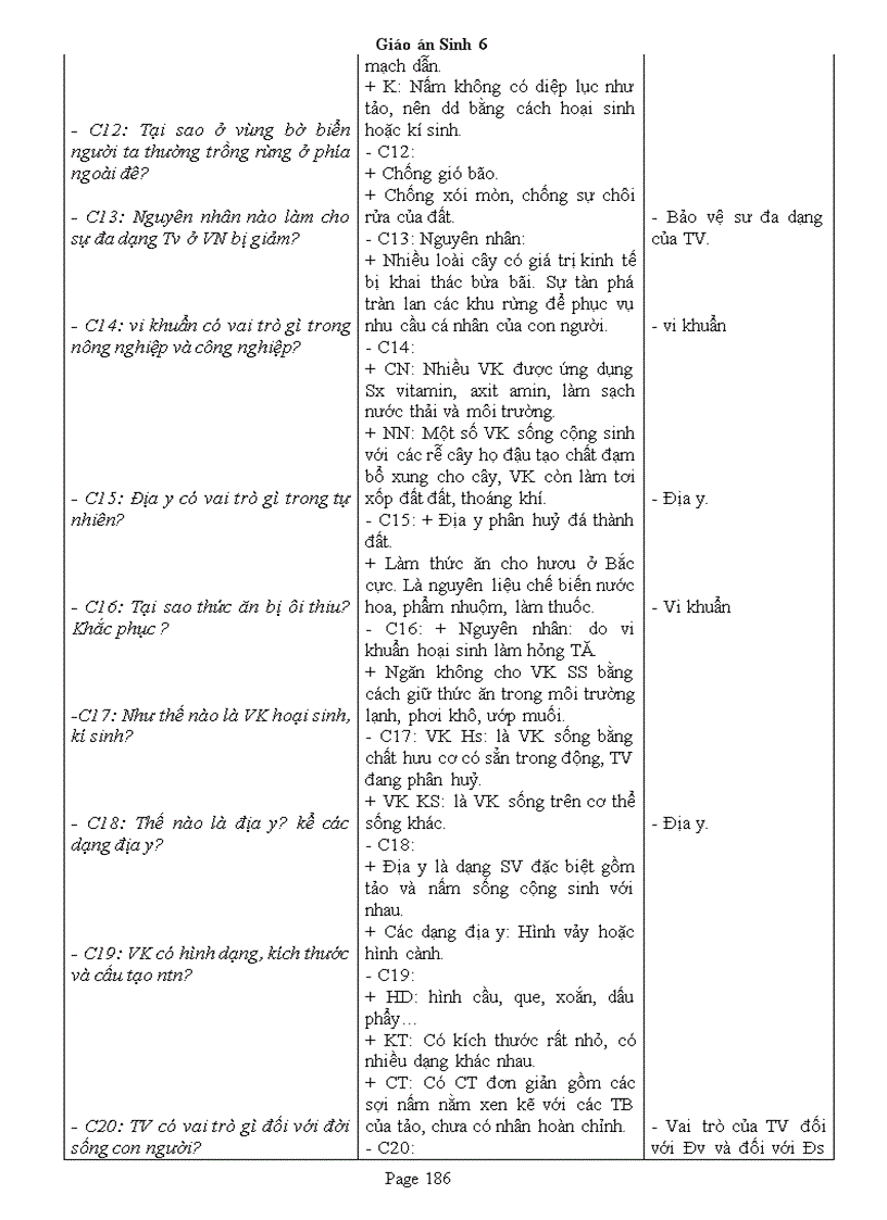 image for page Giáo án Sinh 6 CN 3 cột