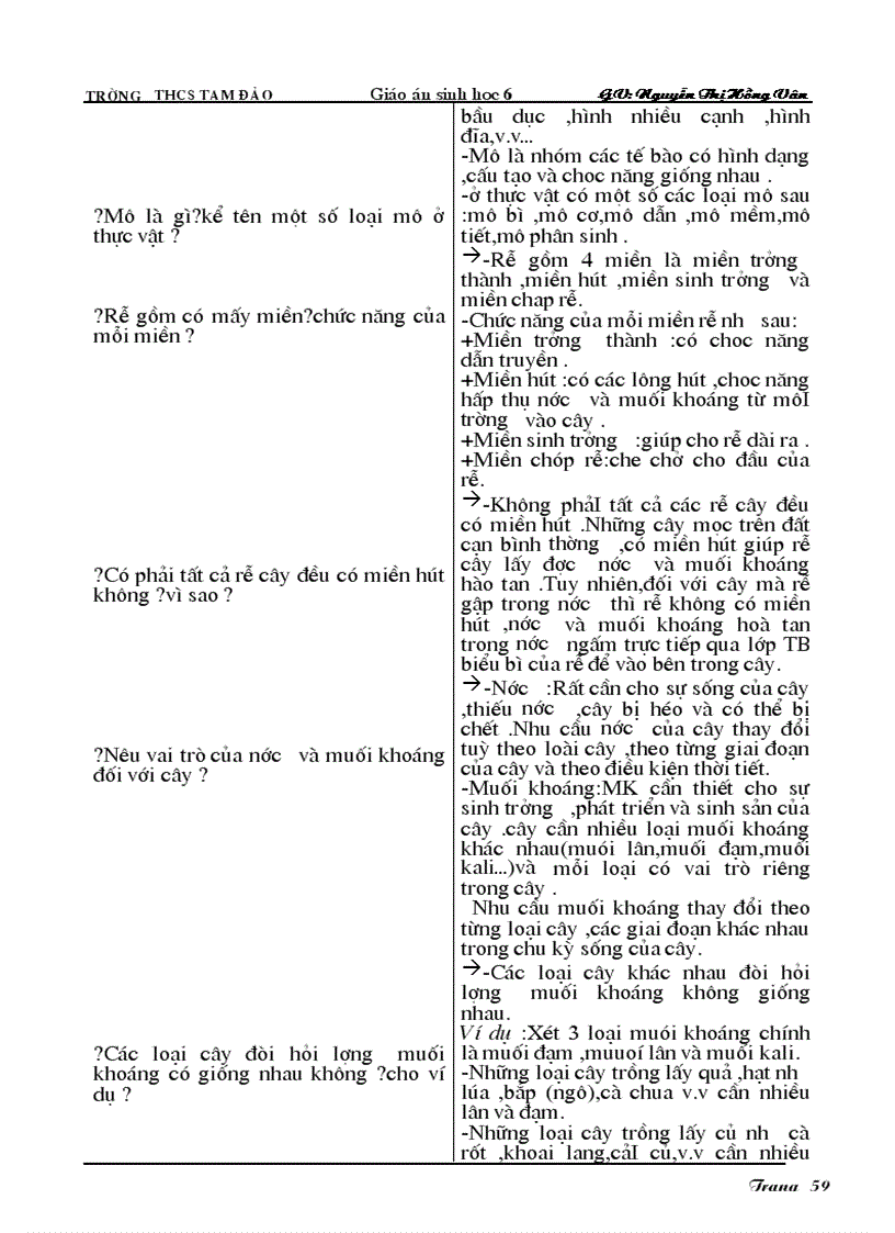 image for page Giáo án Sinh 6 đã chỉnh sửa