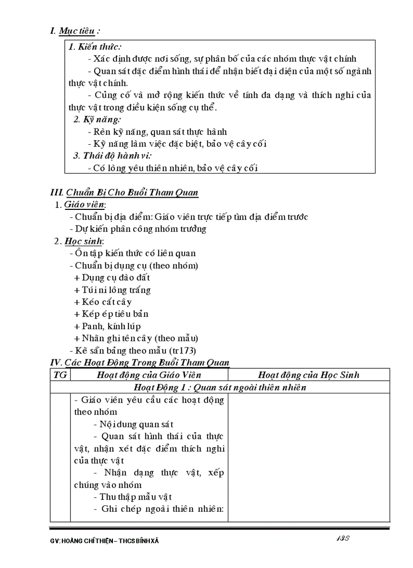 image for page Giao an sinh 6 hay tron bo