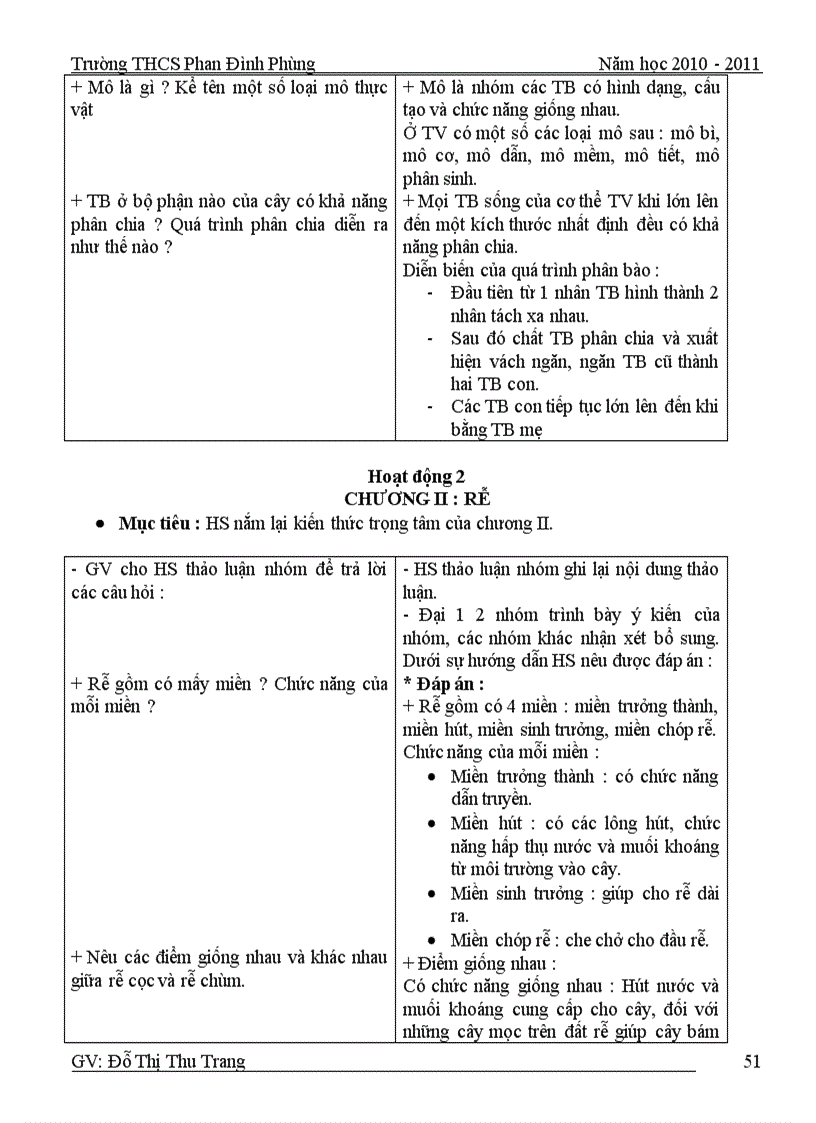 image for page Giáo án sinh 6 học kì 1