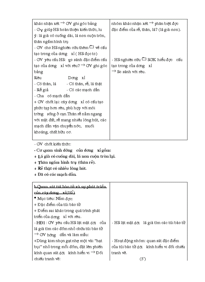image for page Giáo án Sinh 6 kì 2 năm học 2008 2009