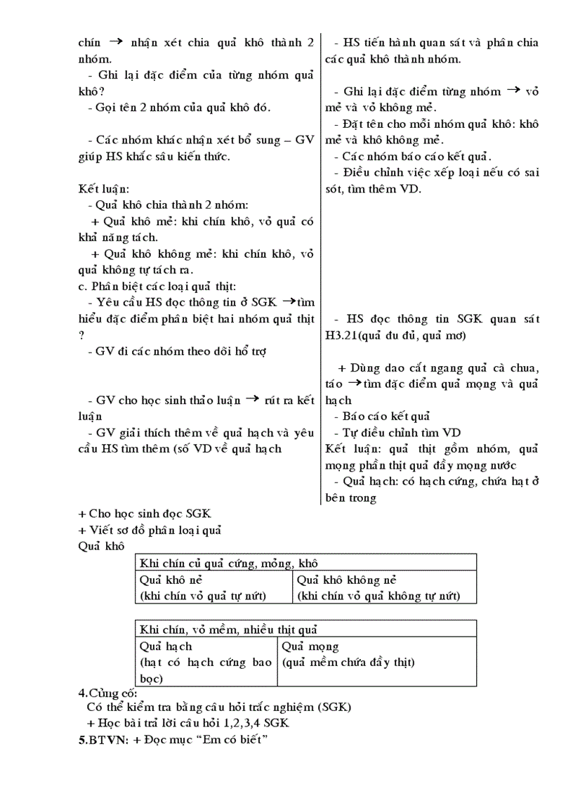 image for page Giáo án sinh 6 kỳ 2