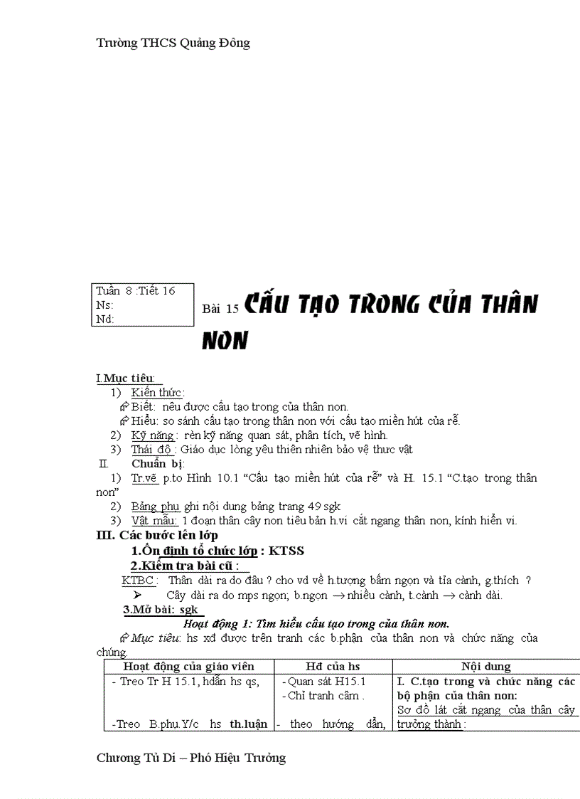 image for page Giao an sinh 6 moi nhat chuan kien thuc