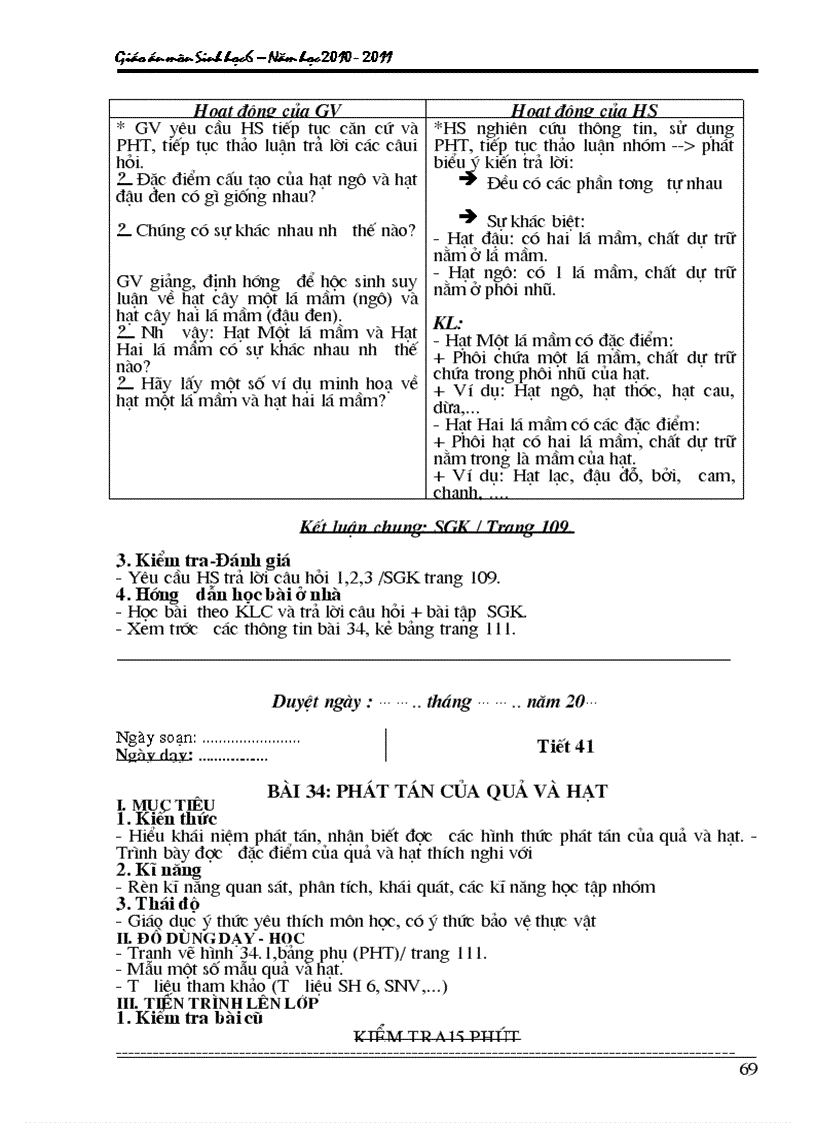 image for page Giao an sinh 6 nam 10 11