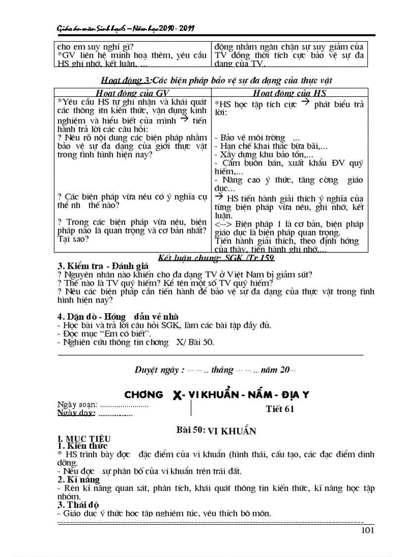 image for page Giao an sinh 6 nam 10 11