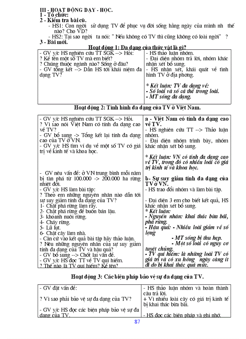 image for page Giáo án sinh 6 theo chuẩn kt