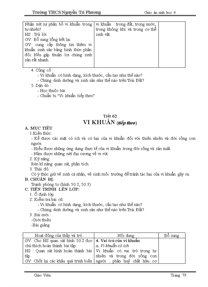 image for page Giao an sinh 6 tron bo 2010 2011