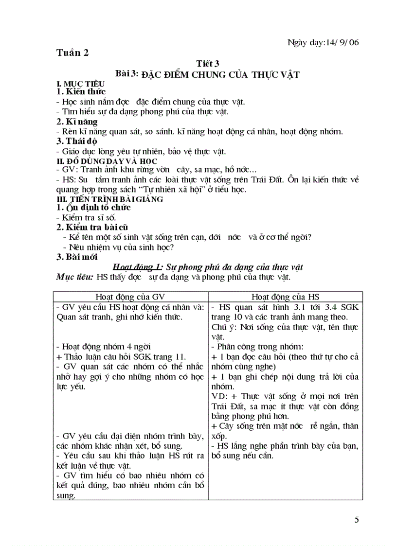 image for page Giao an sinh 6 2cot 70tiet