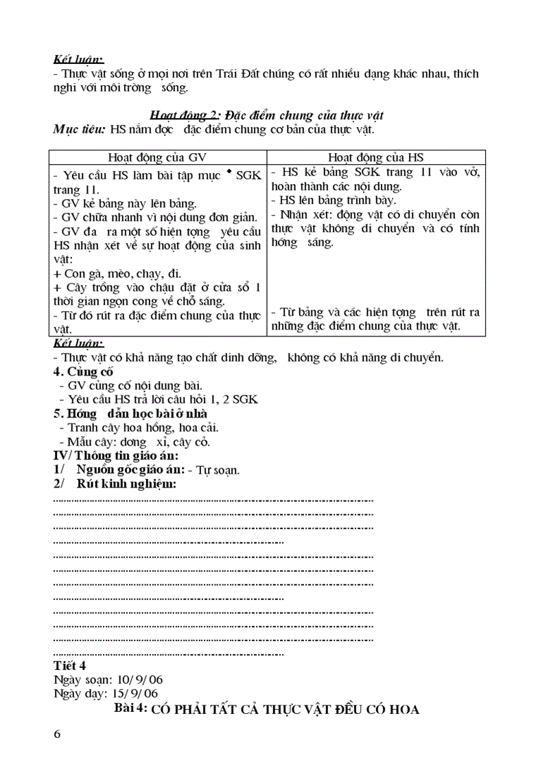 image for page Giao an sinh 6 2cot 70tiet