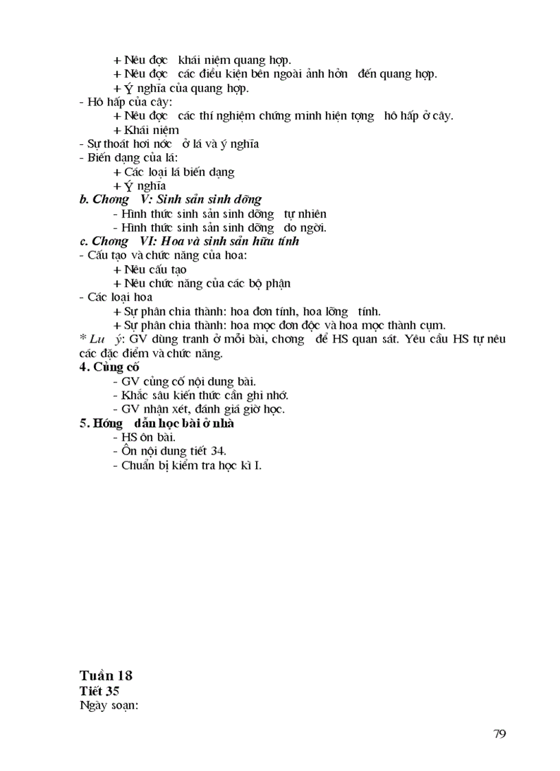 image for page Giao an sinh 6 2cot 70tiet