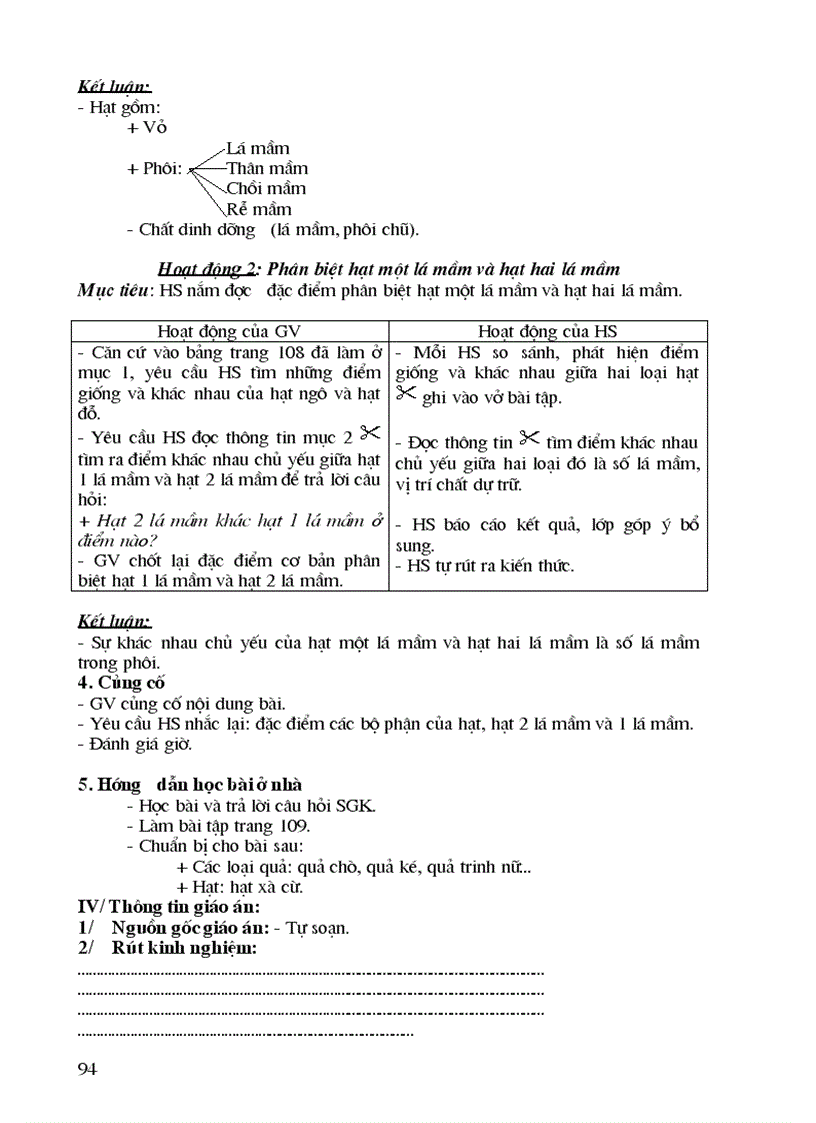 image for page Giao an sinh 6 2cot 70tiet