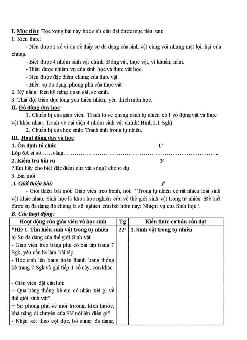 image for page Giao an sinh 6 t1 15