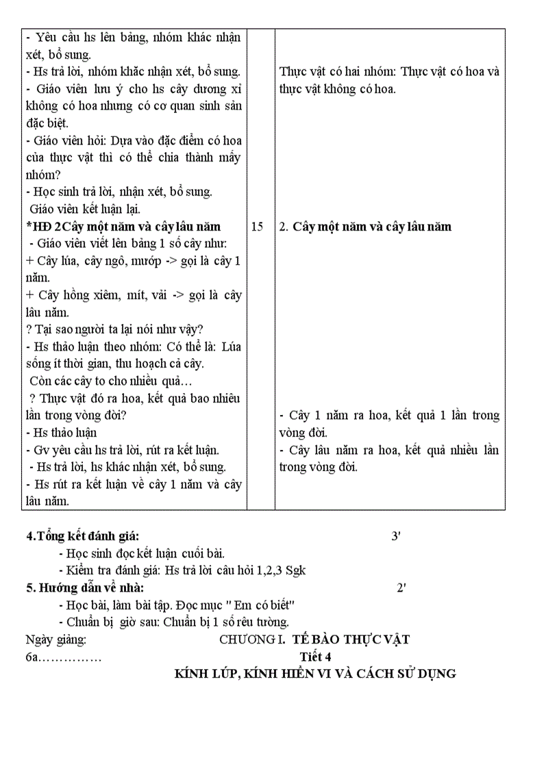 image for page Giao an sinh 6 t1 15