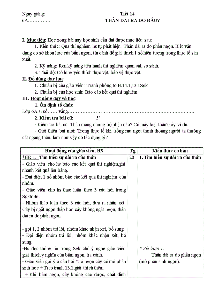 image for page Giao an sinh 6 t1 15