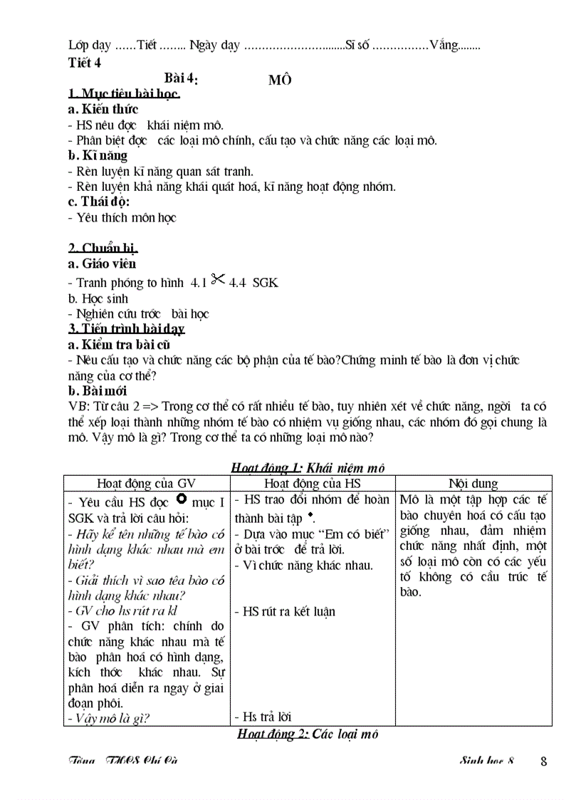 image for page Giao an sinh 8 3 cot theo chuan