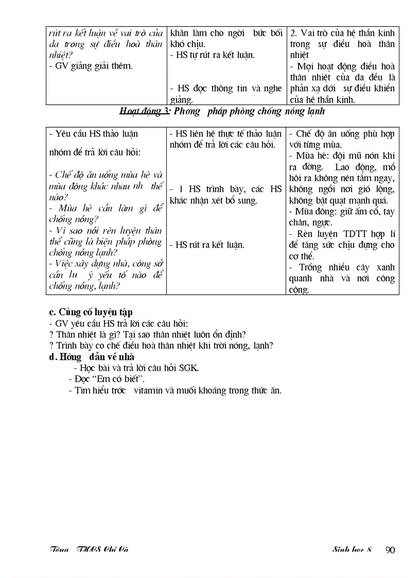 image for page Giao an sinh 8 3 cot theo chuan