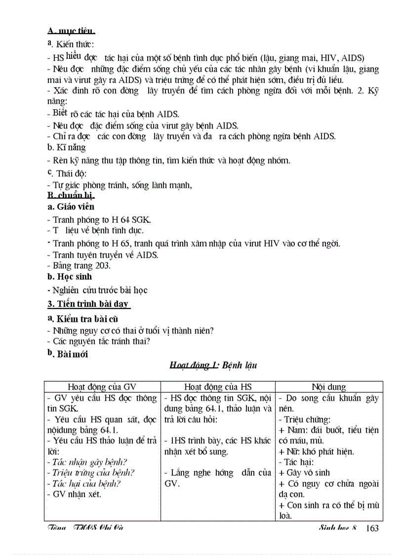 image for page Giao an sinh 8 3 cot theo chuan