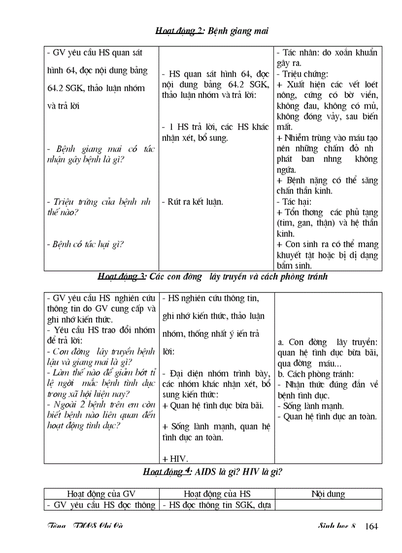 image for page Giao an sinh 8 3 cot theo chuan